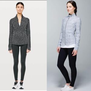 Lululemon Forme Cuffins- Run Briskly 1/2 Zip Jackets Size 12